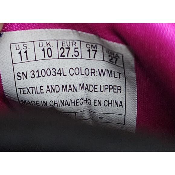 GIRLS SKECHERS HI LITE STARRY Multicolor Kids Fashion Sneakers Shoes Size 11 - Picture 12 of 13